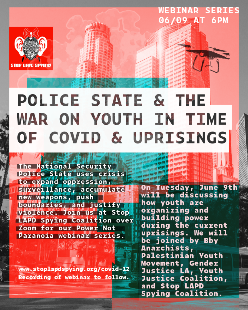 PT 12 Police State and The War on Youth in time of COVID