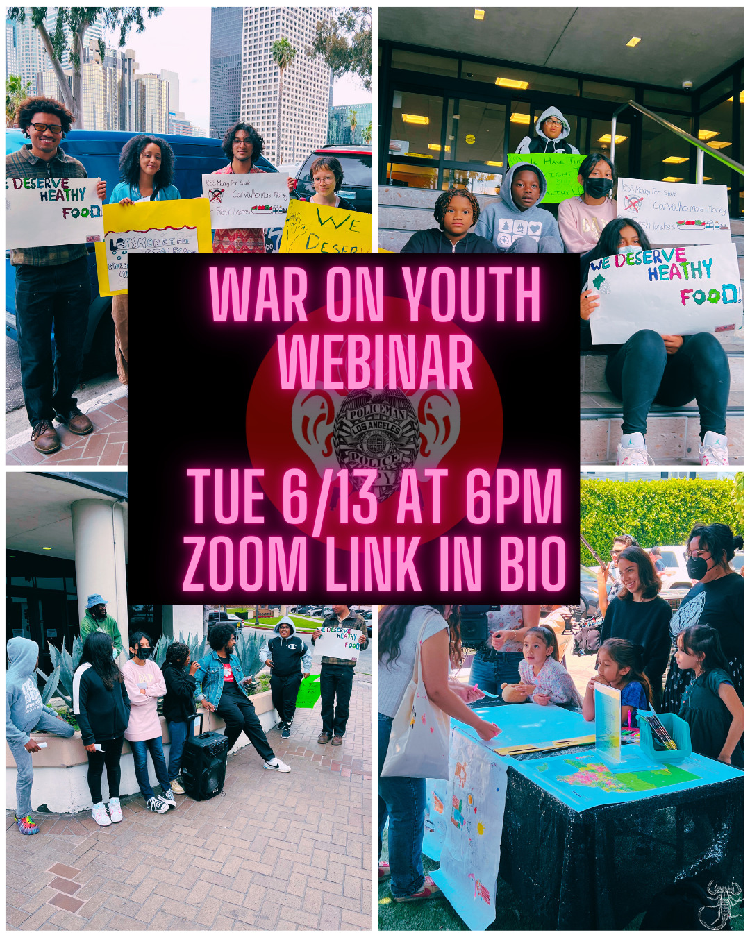 War on Youth Monthly Meeting